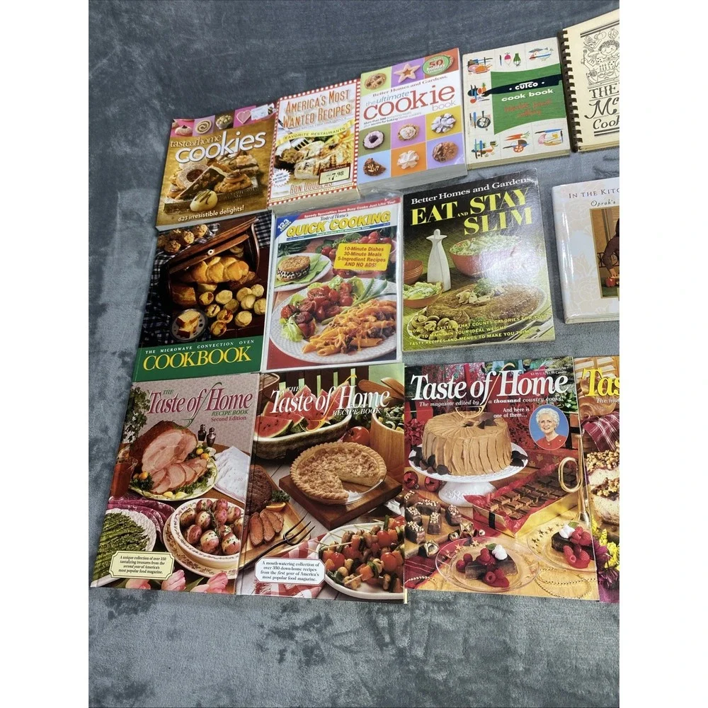 Vintage Recipe Cook Book Magazine Lot of 27 Pillsbury Taste of Home BettyCrocker